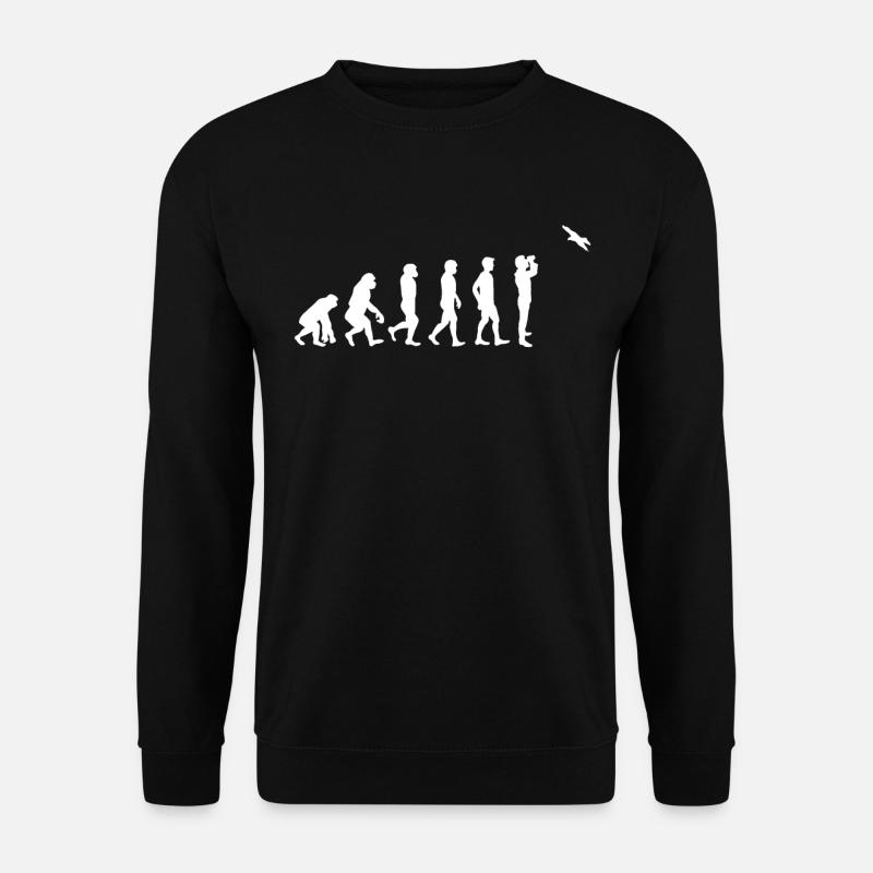 Vögel beobachten - Unisex Pullover - Schwarz