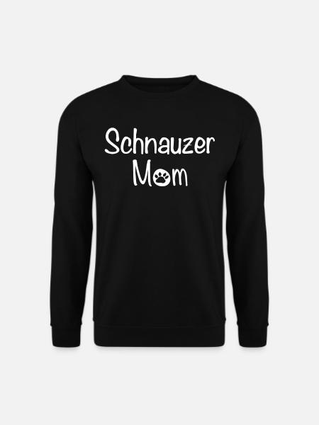 Schnauzer Mom Best Friends Dog Love Pride - Unisex Sweatshirt - black