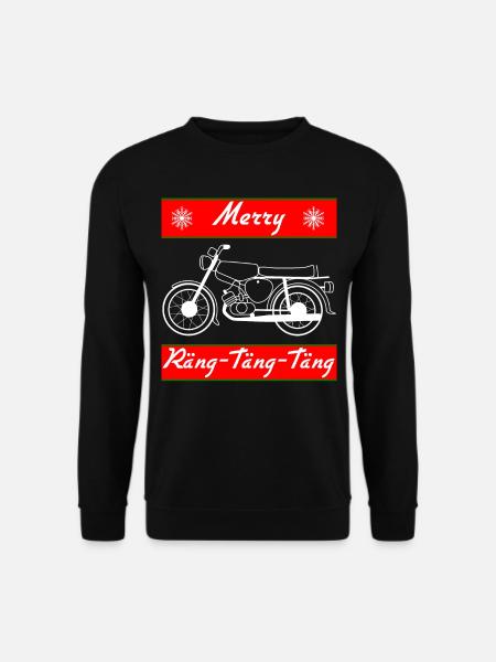 Simson S51 Weihnachten Shirt Merry Christmas - Unisex Pullover - Schwarz