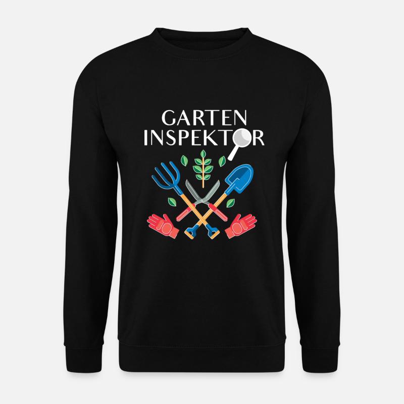 Garten Inspektor - Unisex Pullover - Schwarz