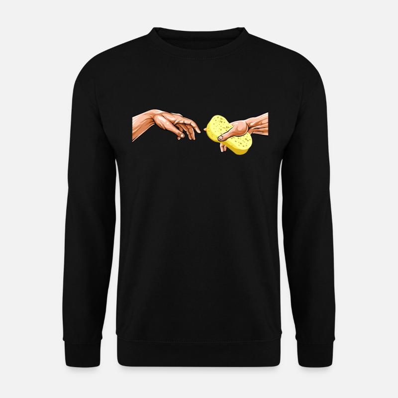 Hand Wash Only Car Detailing Erschaffung Adams - Unisex Pullover - Schwarz