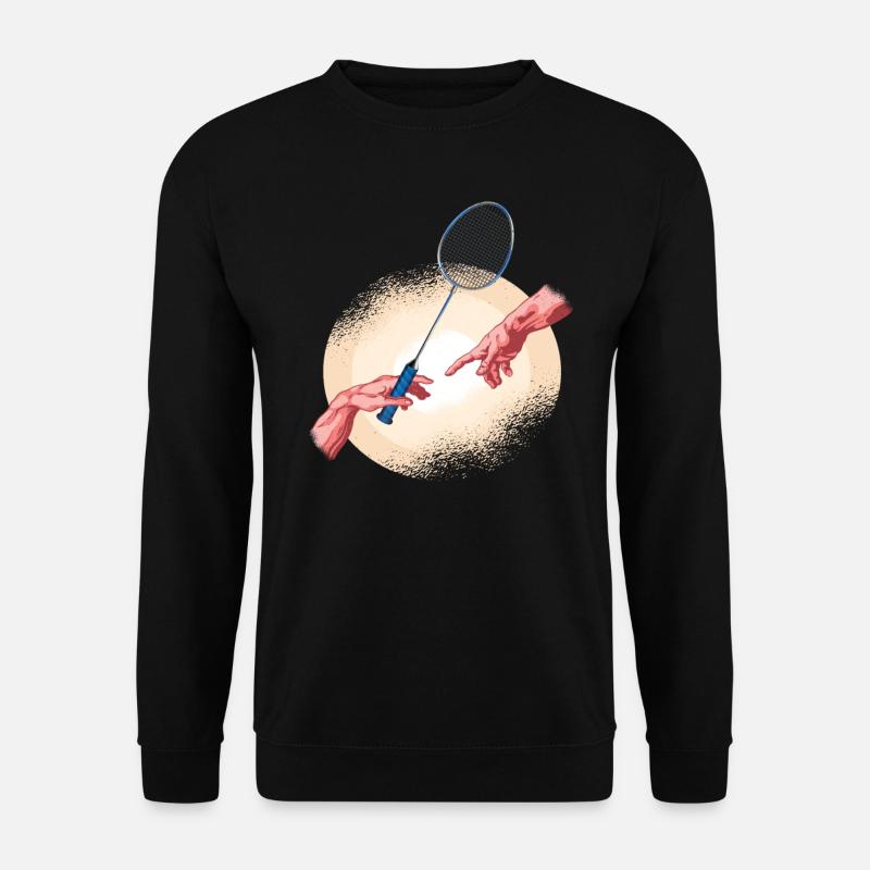 badminton - Unisex Sweatshirt - black