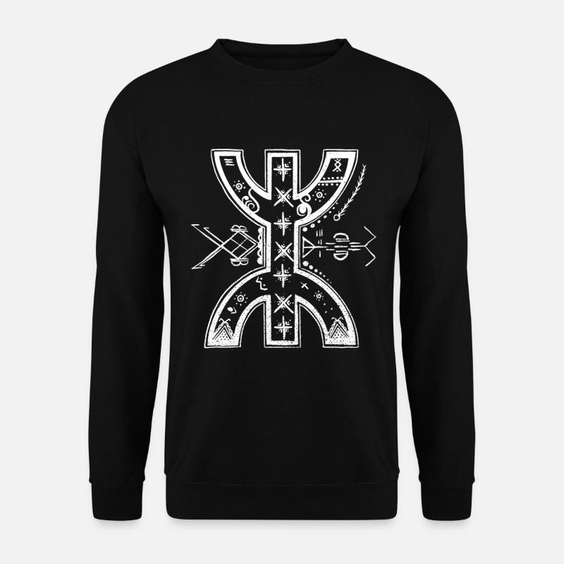 Amazigh Berber Symbol - Unisex Sweatshirt - black