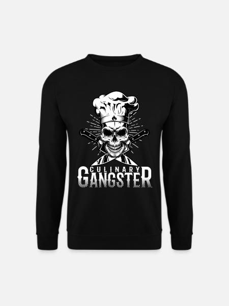 Culinary Gangster Chef Chef - Unisex Sweatshirt - black