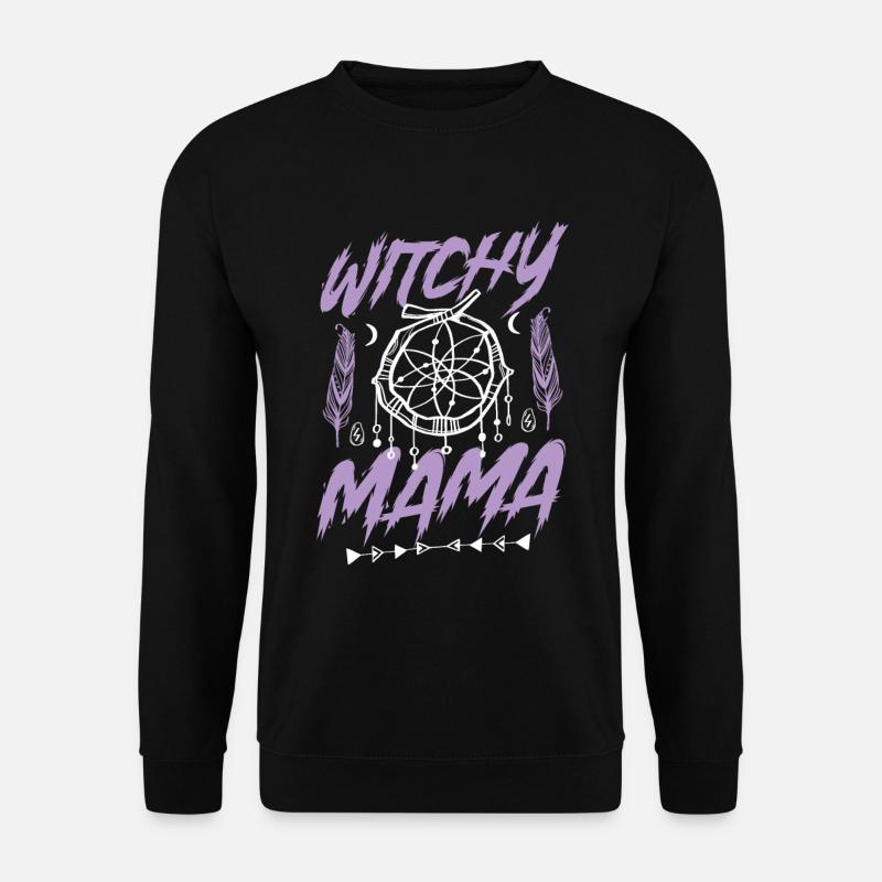Witchy Mama Halloween Witches - Unisex Sweatshirt - black