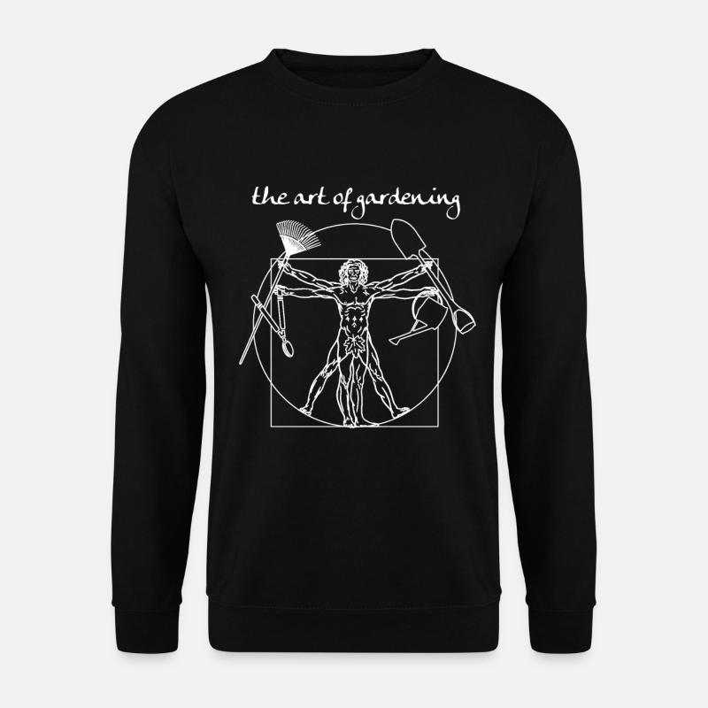 Garten - Unisex Pullover - Schwarz