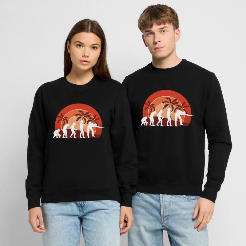 Pool Billard Retro Evolution Billard Pool Snooker Unisex Pullover