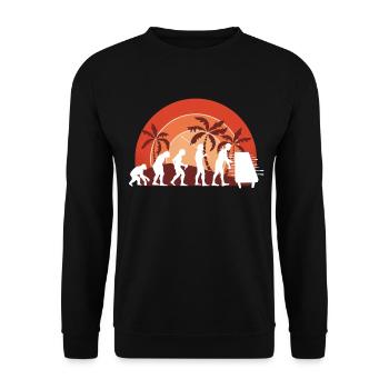 Baby-foot baby-foot - Sweat-shirt Unisexe - noir - Devant - Alina (178cm) & Michal (187cm)