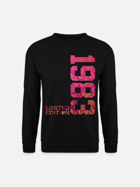 43. GEBURTSTAG PINK LIMITED EDITION 1983 - Unisex Pullover - Schwarz
