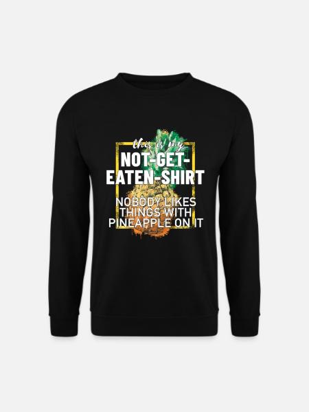 Lustiges Ananas Geschenk - Unisex Pullover - Schwarz