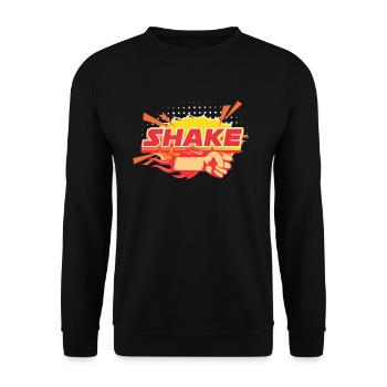 Shake And Bake - Unisex Pullover - Schwarz - Vorne - Alina (178cm) & Michal (187cm)