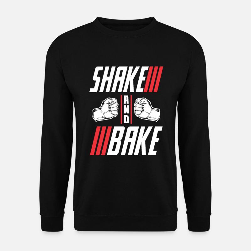 Shake And Bake - Unisex Sweatshirt - black
