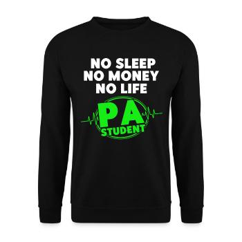 Don de médecin adjoint aux études précliniques - Sweat-shirt Unisexe - noir - Devant - Alina (178cm) & Michal (187cm)
