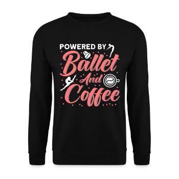 Ballet Dancer Ballet Dance Ballet Girls - Unisex Sweatshirt - black - Front - Alina (178cm) & Michal (187cm)