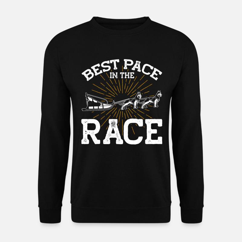 Sledding Dog Sledding Dog - Unisex Sweatshirt - black