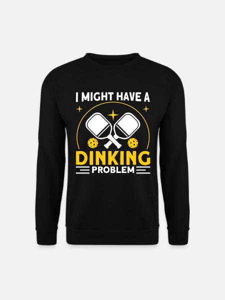 Pickleball Pickleball spielen Pickleball-Liebhaber - Unisex Pullover - Schwarz