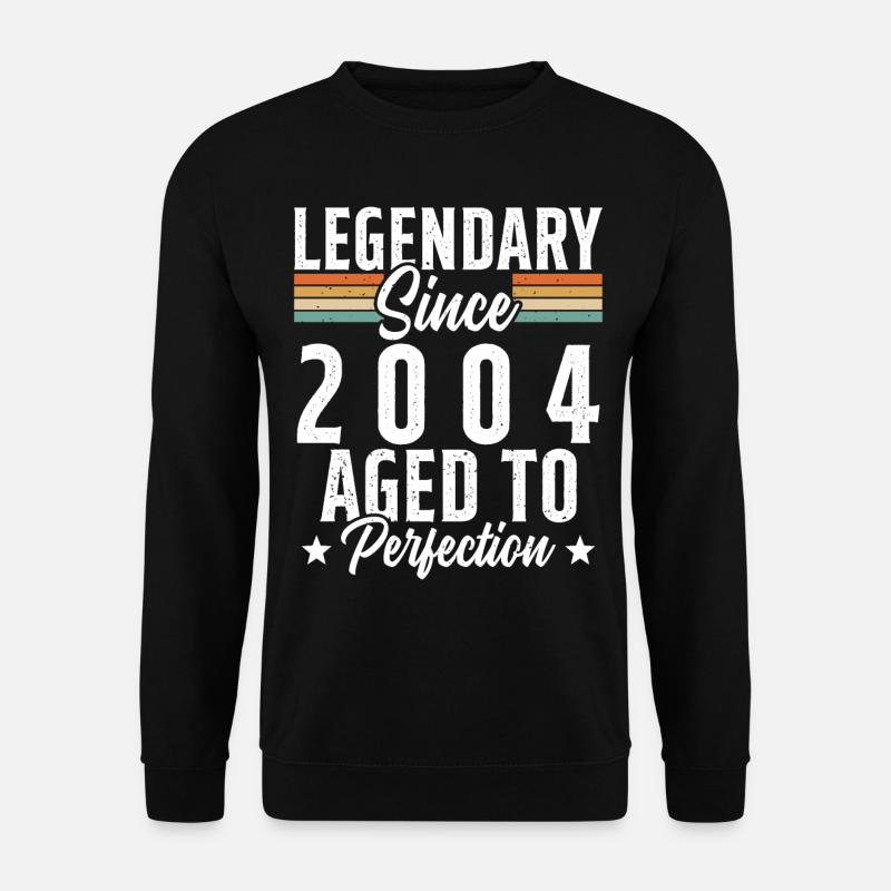 Legendary since 2004 - Unisex Sweatshirt - black