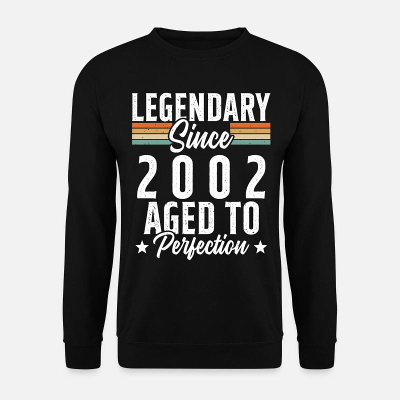 Legendary since 2002 - Unisex Sweatshirt - black