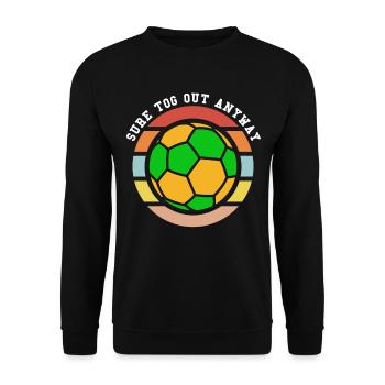 Sport d’équipe irlandais Football gaélique match G - Sweat-shirt Unisexe - noir - Devant - Alina (178cm) & Michal (187cm)