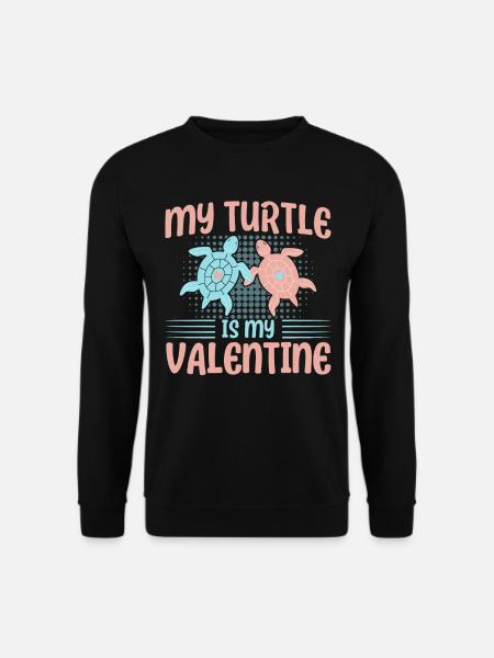 Meeresschildkröten Meeresschildkröte Schildkrötenh - Unisex Pullover - Schwarz
