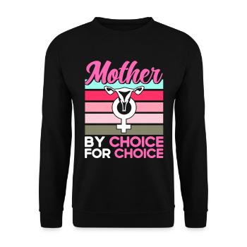 Gender equality Gender equality - Unisex Sweatshirt - black - Front - Alina (178cm) & Michal (187cm)