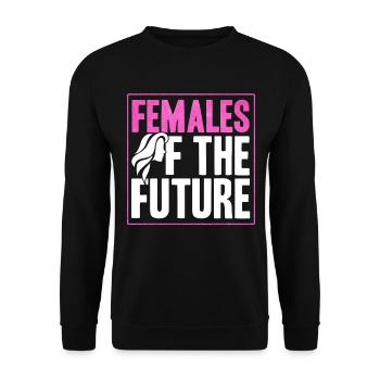 Gender equality Gender equality - Unisex Sweatshirt - black - Front - Alina (178cm) & Michal (187cm)