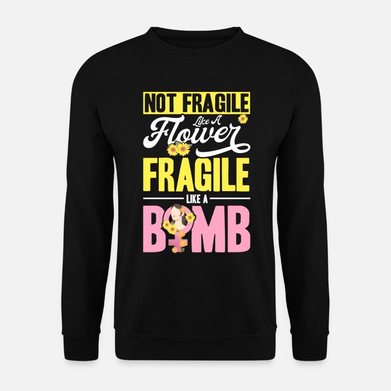 Gender equality Gender equality - Unisex Sweatshirt - black
