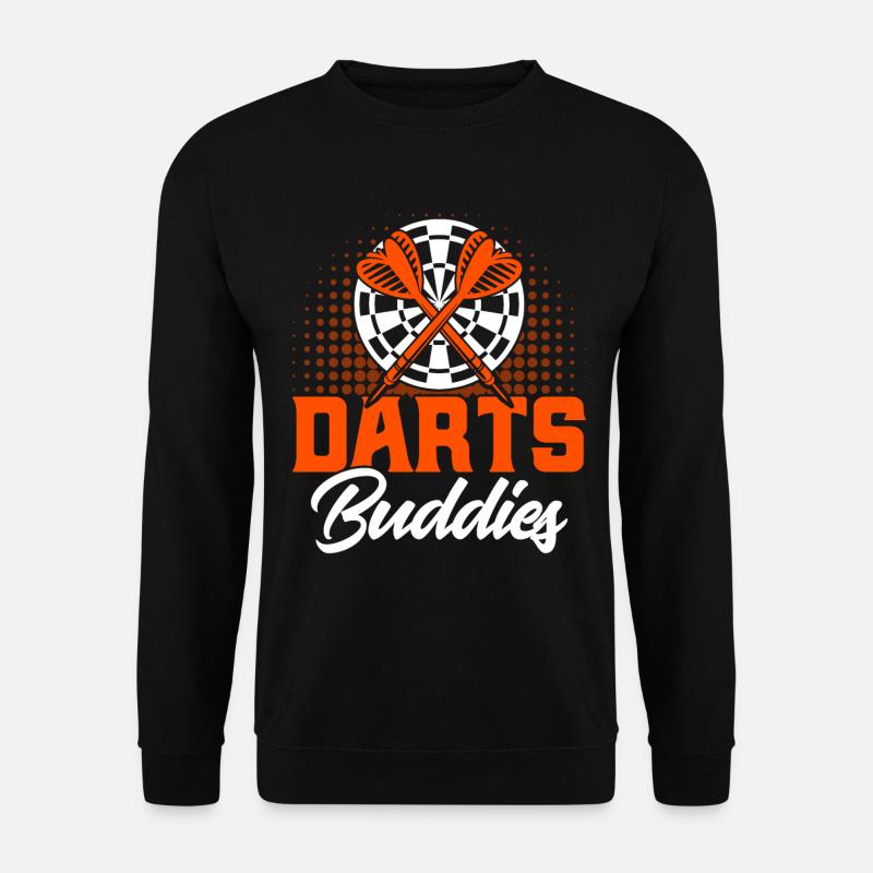 Dartboard Dart Throw Darts Gift - Unisex Sweatshirt - black