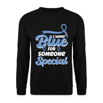 Diabetes Bewusstsein Diabetes Monat Jugendlicher D - Unisex Pullover - Schwarz - Vorne - Alina (178cm) & Michal (187cm)