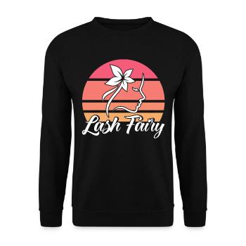 Make-up artist beautician facial treatment Gesc - Unisex Sweatshirt - black - Front - Alina (178cm) & Michal (187cm)