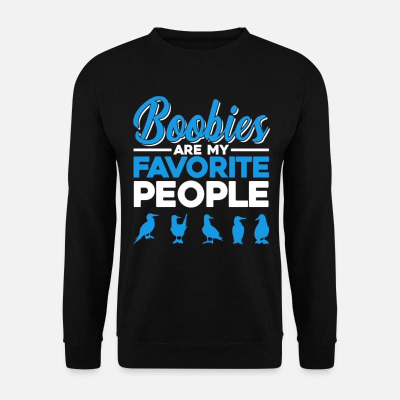 Seabird Blue-footed Gannet Gift - Unisex Sweatshirt - black