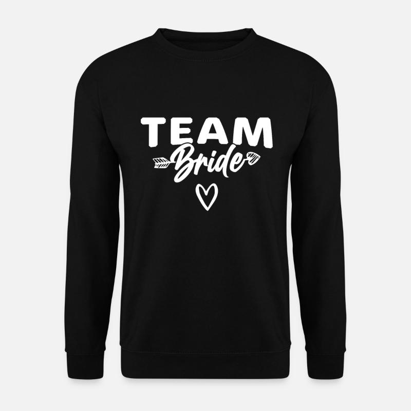 Team Braut Bride - Unisex Sweatshirt - black