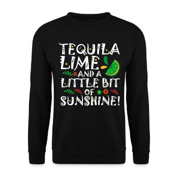 Viva Mexico 5 De Mayo Cinco De Mayo Geschenk - Unisex Pullover - Schwarz - Vorne - Alina (178cm) & Michal (187cm)