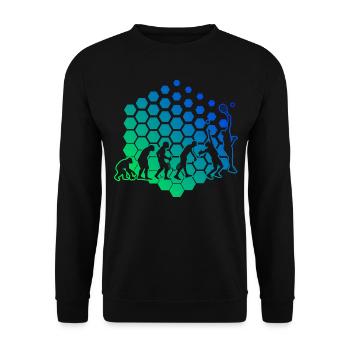 Raquette de Paddle Tennis Sport Paddle Femme - Sweat-shirt Unisexe - noir - Devant - Alina (178cm) & Michal (187cm)
