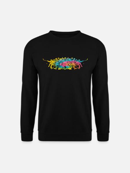Eishockeyspieler Jungen Eishockey - Unisex Pullover - Schwarz