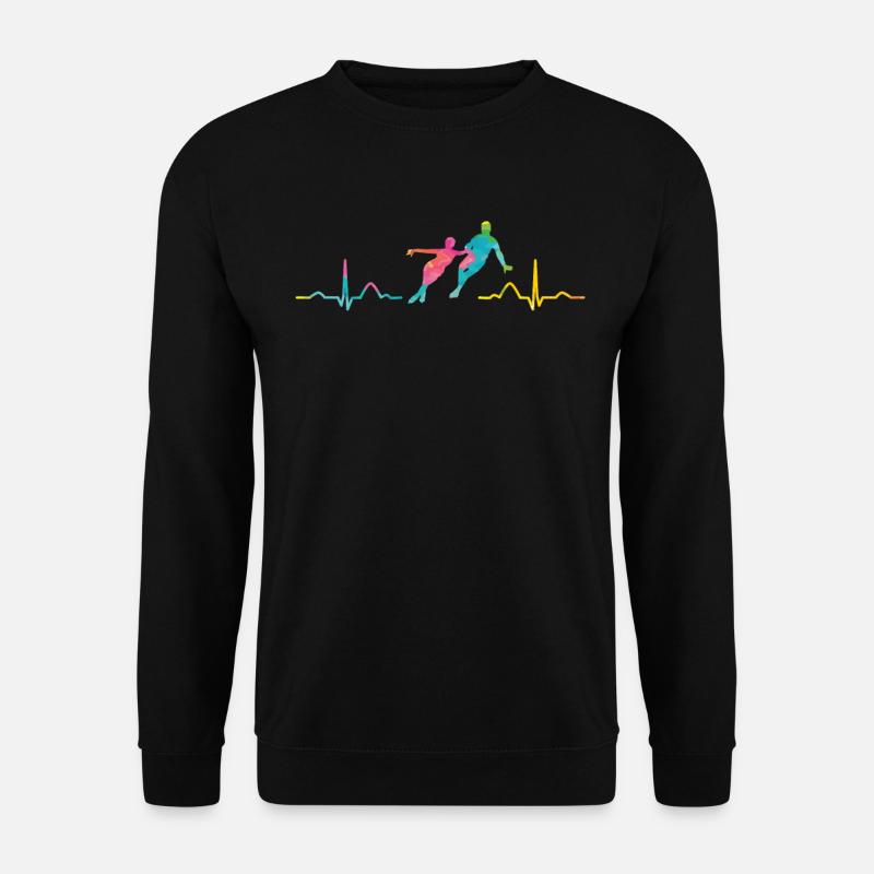 Eiskunstläufer Schlittschuhlaufen Eiskunstlauf - Unisex Sweatshirt - black