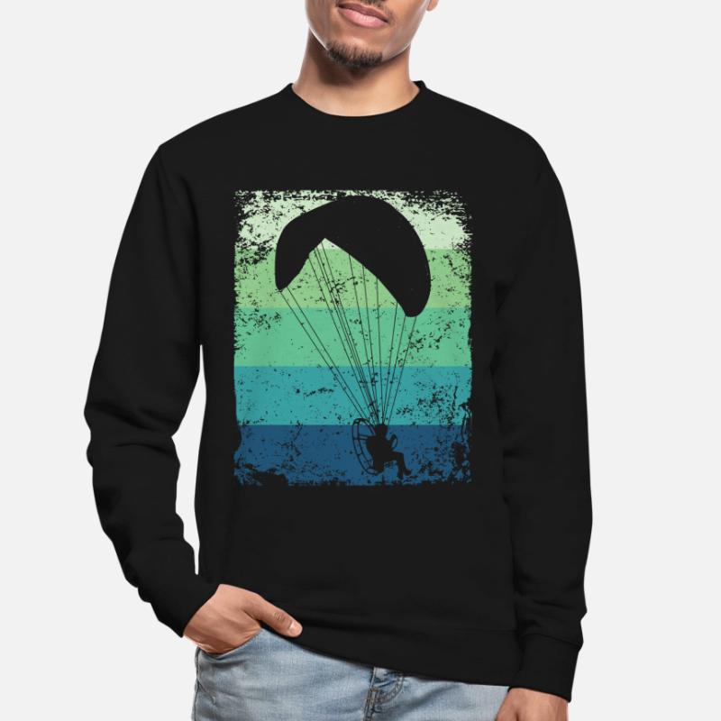 Motorized Paragliding PPG Paramotoring Unisex Sweatshirt