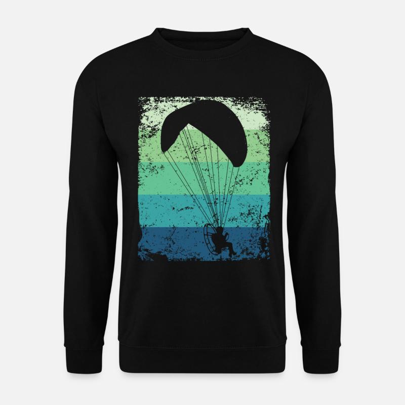 Parapente motorisé Paramoteur paramoteur - Sweat-shirt Unisexe - noir