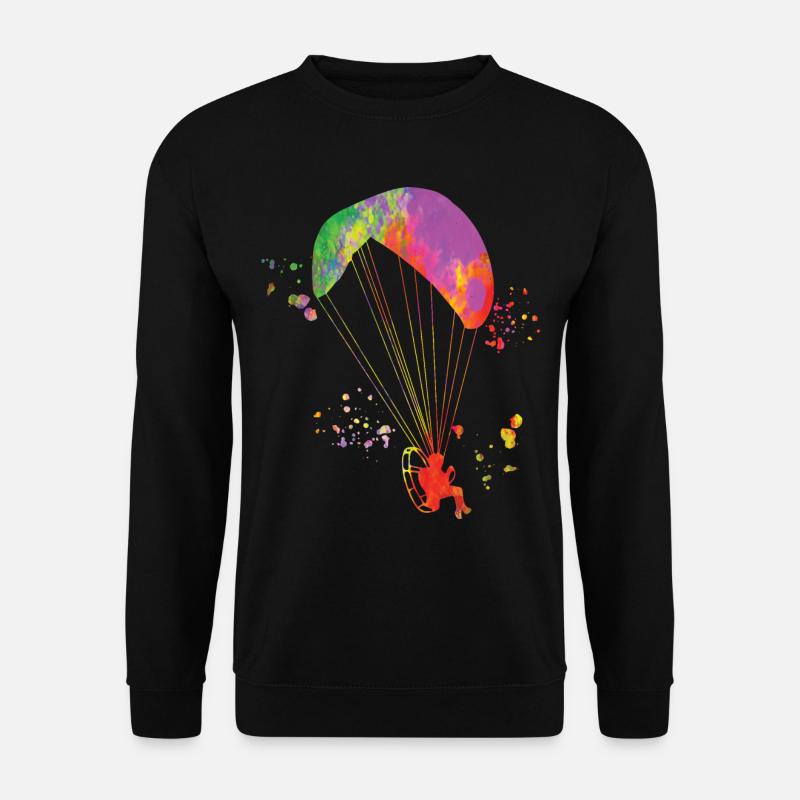 Parapente motorisé Paramoteur Paramoteur - Sweat-shirt Unisexe - noir
