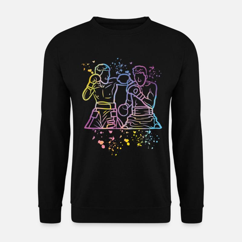 Boxing Fighter Kids Boxing Match Boxer - Unisex Sweatshirt - black