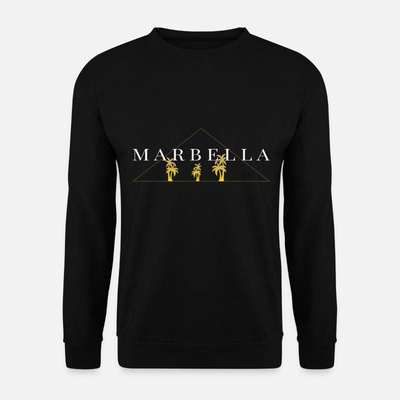 Marbella - Unisex Pullover - Schwarz