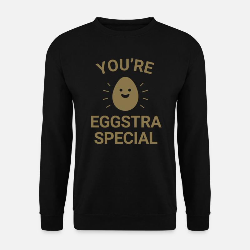 You're eggstra special - Unisex Pullover - Schwarz