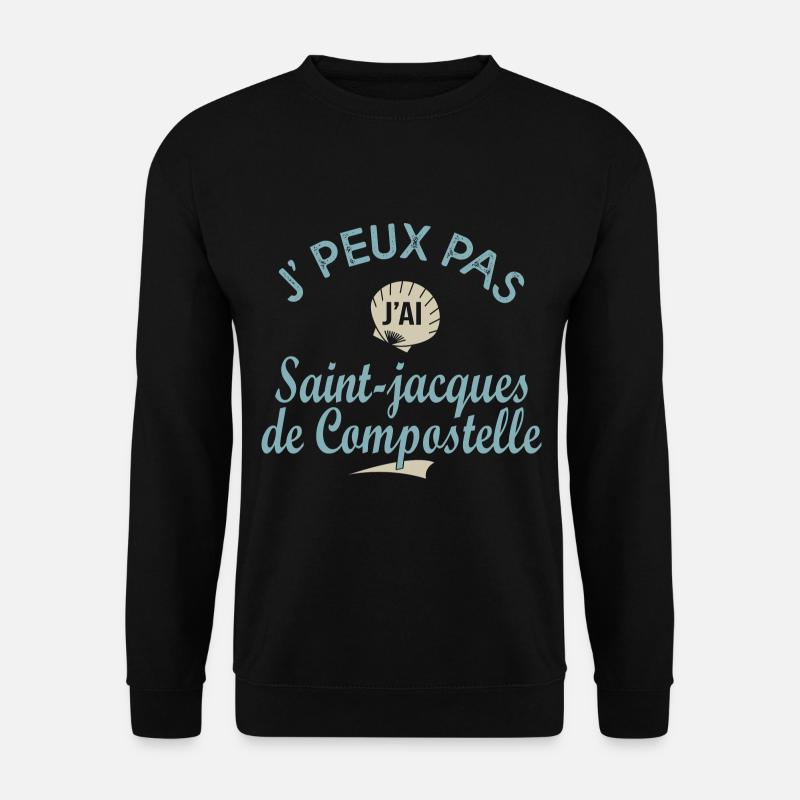 compostelle J'peux pas j ai chemin de Compostelle - Sweat-shirt Unisexe - noir