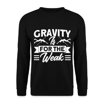 Athlétisme Saut à la perche Saut à la perche - Sweat-shirt Unisexe - noir - Devant - Alina (178cm) & Michal (187cm)