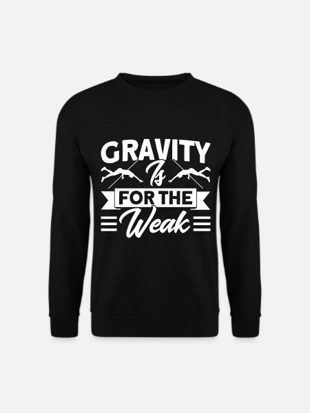 Athletics Pole vault Pole jumping - Unisex Sweatshirt - black
