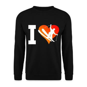 Freestyle Ski Ski Freestyle Damen Slopestyle - Unisex Pullover - Schwarz - Vorne - Alina (178cm) & Michal (187cm)