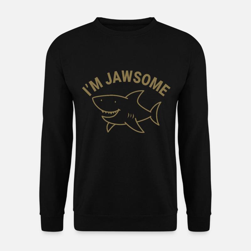 I'm Jawsome - Unisex Pullover - Schwarz