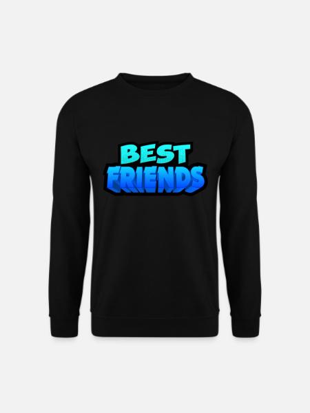 bedste venner | Bedste venner - Unisex sweater - sort