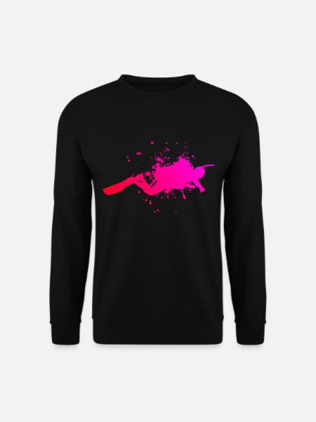 Scuba Diver Scuba Diver Scuba Diving - Unisex Sweatshirt - black