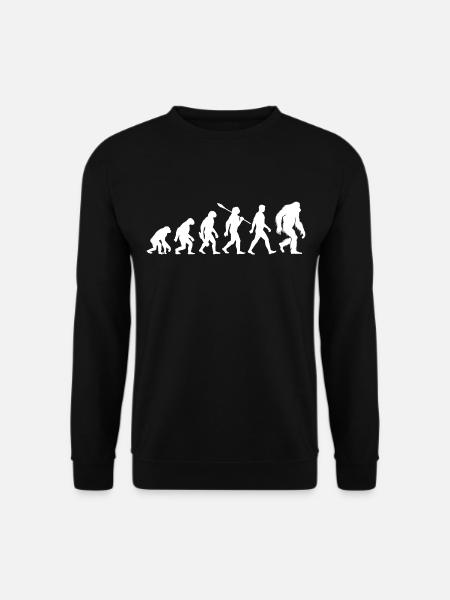Evolution - Bigfoot - Yeti - Unisex Sweatshirt - black